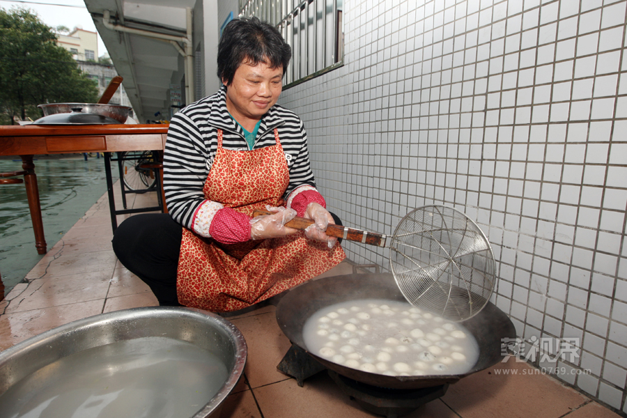 广东省东平镇，汤圆里的温暖与传承